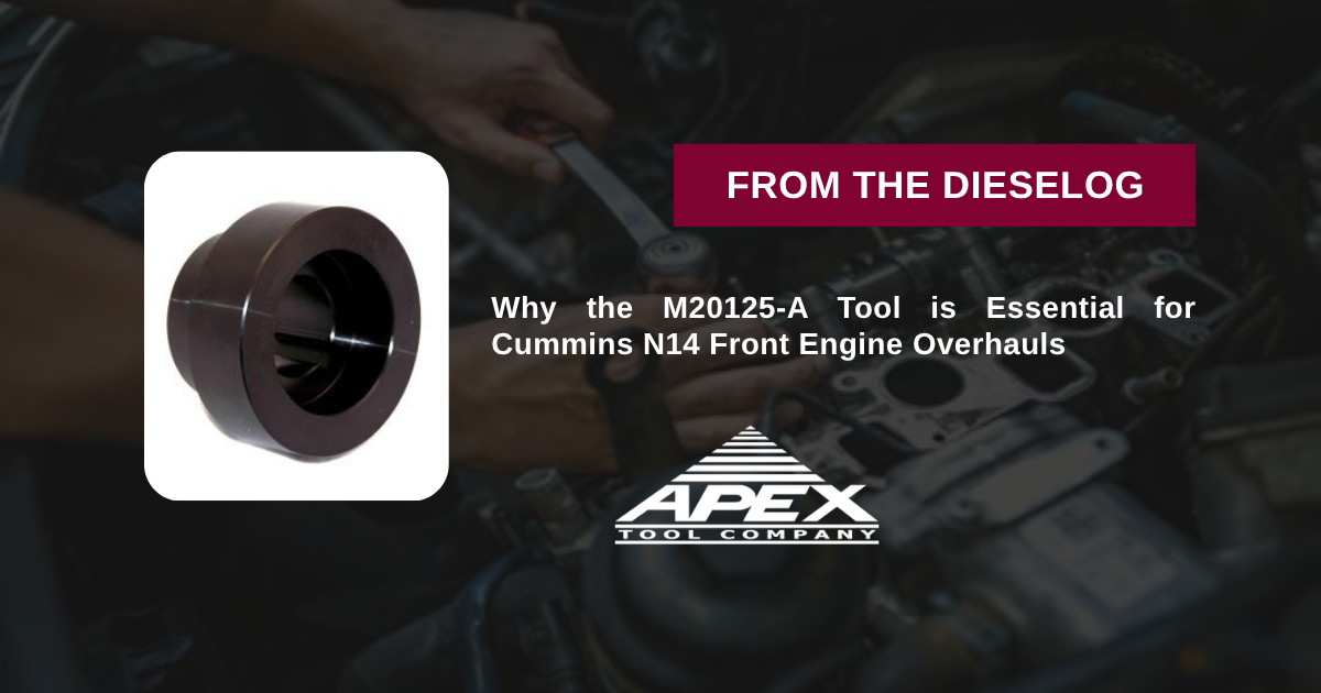 M20125-A Cummins N-14 Accessory Drive Seal and Wear Sleeve Installer Tool Assembly